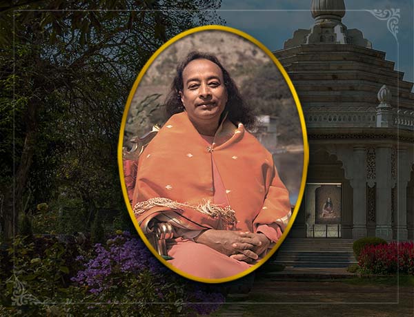 paramahansa yogananda in lake shrine