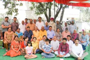 Brahmachari Gokulananda and Brahmachari Atulananda with Patiala and...