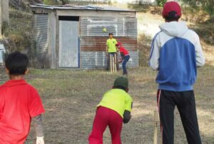 Boys enjoy cricket.