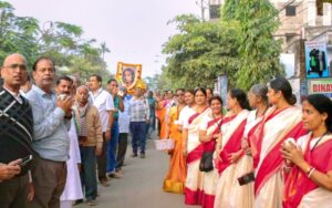 ప్రభాత్ ఫెరీతో ప్రారంభమవుతున్న ధ్యాన మందిరం  ప్రతిష్ఠ కార్యక్రమం.