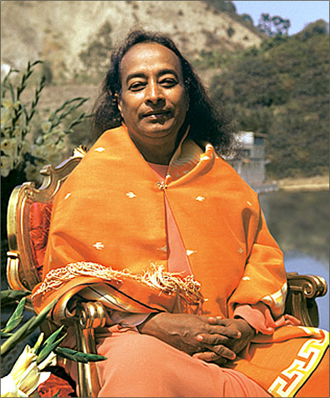 Paramahansa Yogananda in Lake Shrine